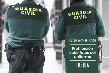 blog prohibicion uso uniforme redes sociales guardia civil